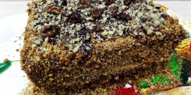 Рецепт торта лакомка