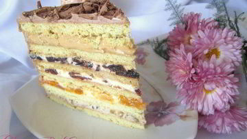 Рецепт Торта Песочного с разными начинками