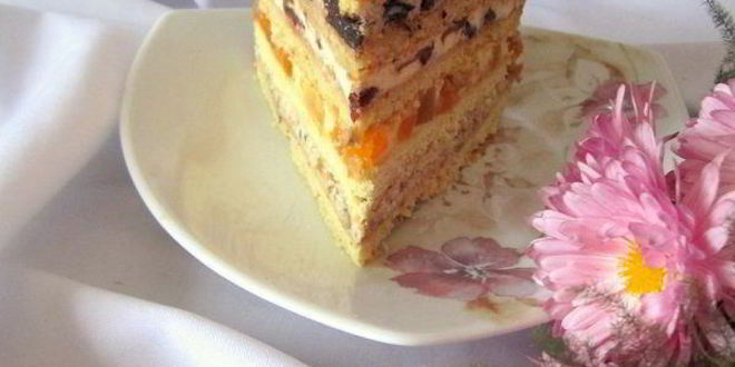 Рецепт торта песочного с разными начинками