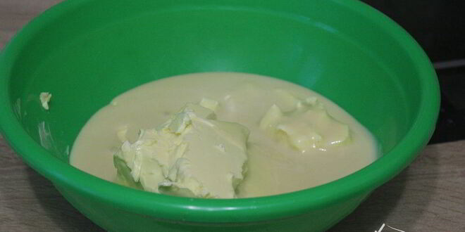 Рецепт торта с масляным кремом и джемом глинтвейн