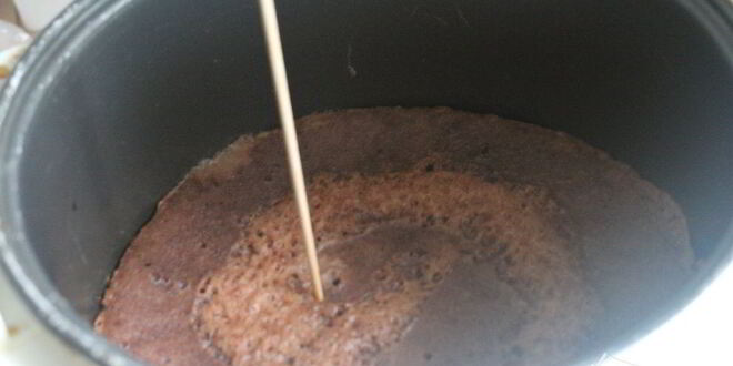 Рецепт торта с масляным кремом и джемом глинтвейн