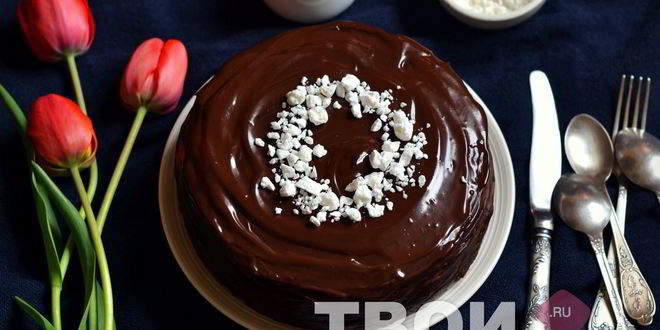 Рецепт торта с шоколадным кремом
