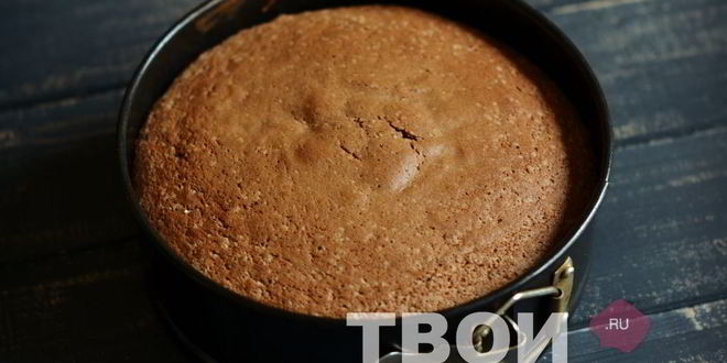 Рецепт торта с шоколадным кремом