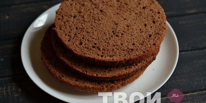 Рецепт торта с шоколадным кремом