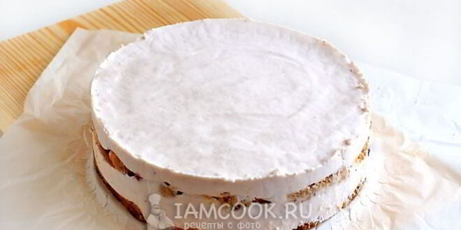 Рецепт торта с ягодами без выпечки