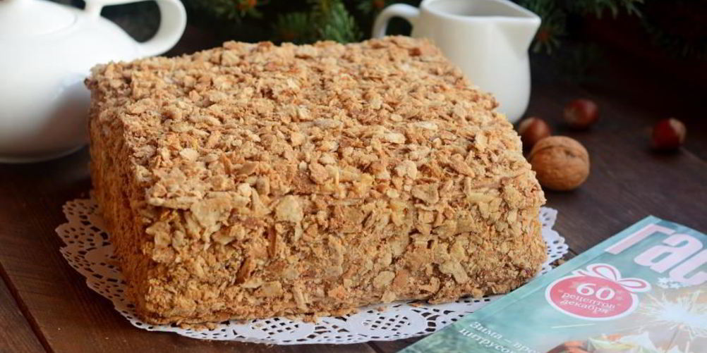 Как приготовить торт шоколадный наполеон