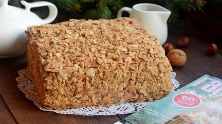 Рецепт Торта шоколадного Наполеон