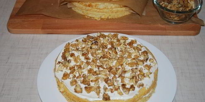 Рецепт торта сливочные снежинки