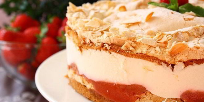 Рецепт торта снежного мусс