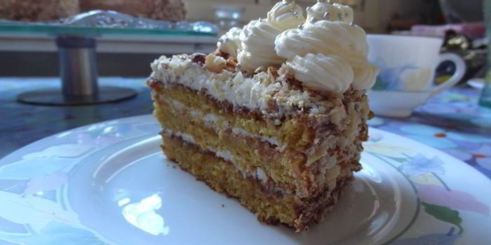 Как приготовить воздушный миндально-тыквенный торт