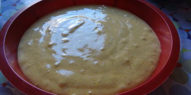 Рецепт воздушного миндально-тыквенного торт