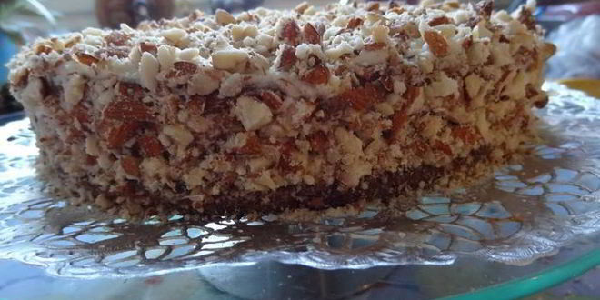 Рецепт воздушного миндально-тыквенного торт