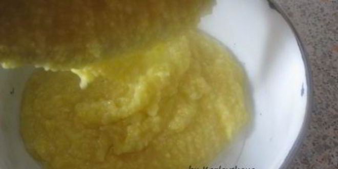 Рецепт закусочного торта из поленты с сыром