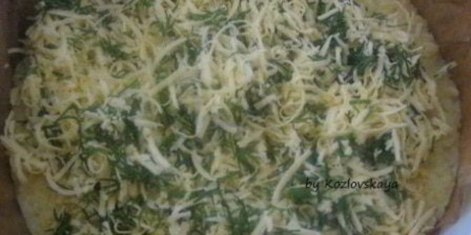 Рецепт закусочного торта из поленты с сыром