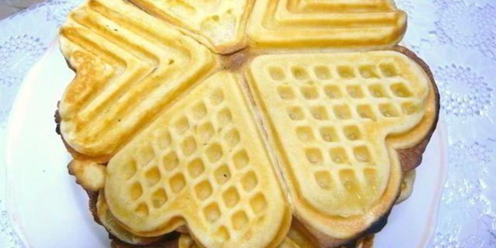 Как приготовить домашние венские вафли с ванилью