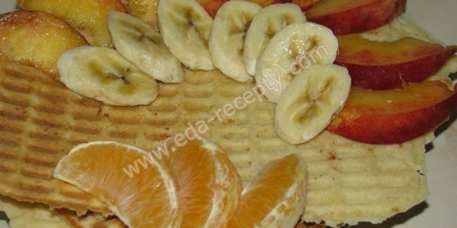 Рецепт домашних венских вафель с ванилью