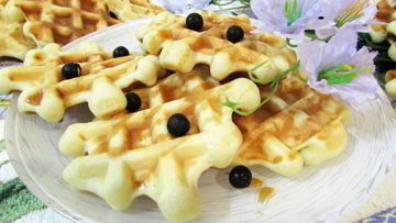 Рецепт Йогуртовых вафель