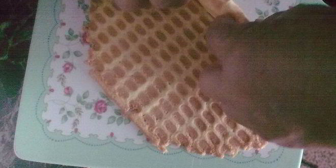 Рецепт хрустящих вафельных трубочек