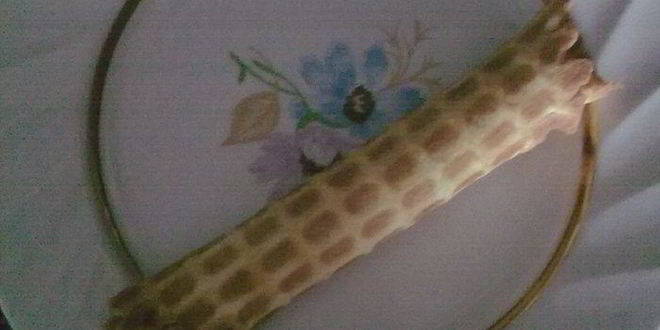 Рецепт хрустящих вафельных трубочек