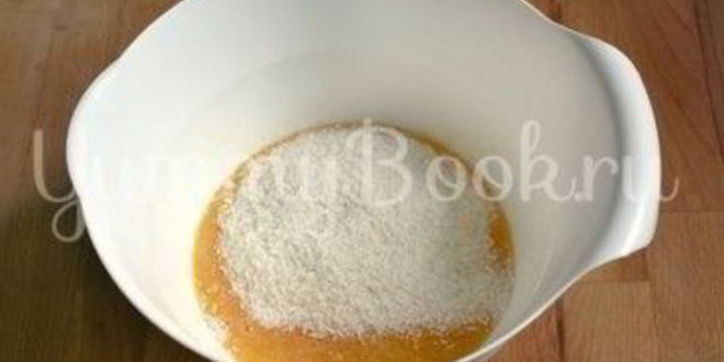 Рецепт кокосовых вафель