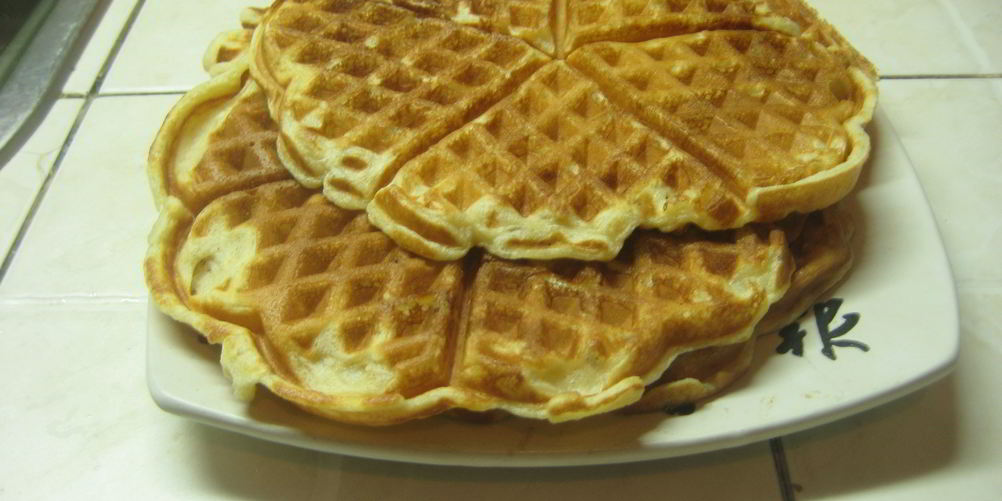 Как приготовить мягкие несладкие вафли на кефире