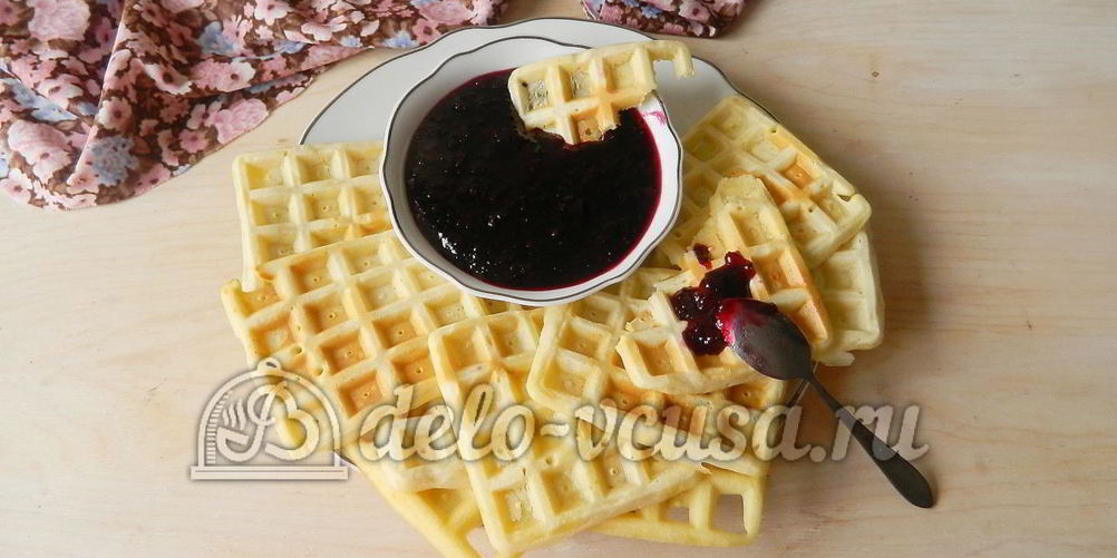 Как приготовить мягкие вафли в вафельнице