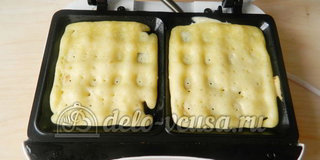 Рецепт мягких вафель в вафельнице