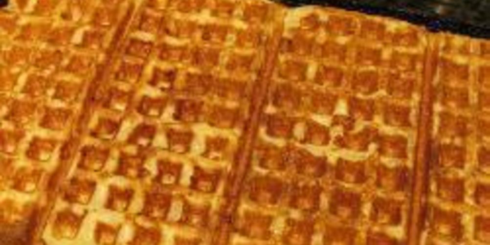 Как приготовить нежные вафли с творогом