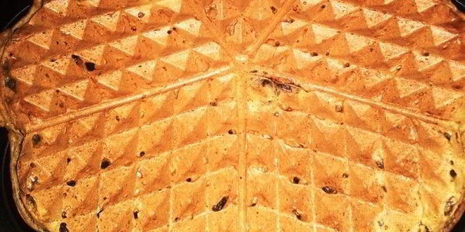 Рецепт пряных свекольных вафель