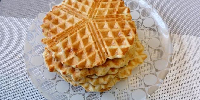 Рецепт пряных закусочных вафель
