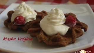 Рецепт Шоколадных вафель с фундуком