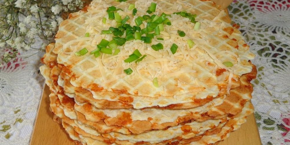 Как приготовить сырные вафли с сыром