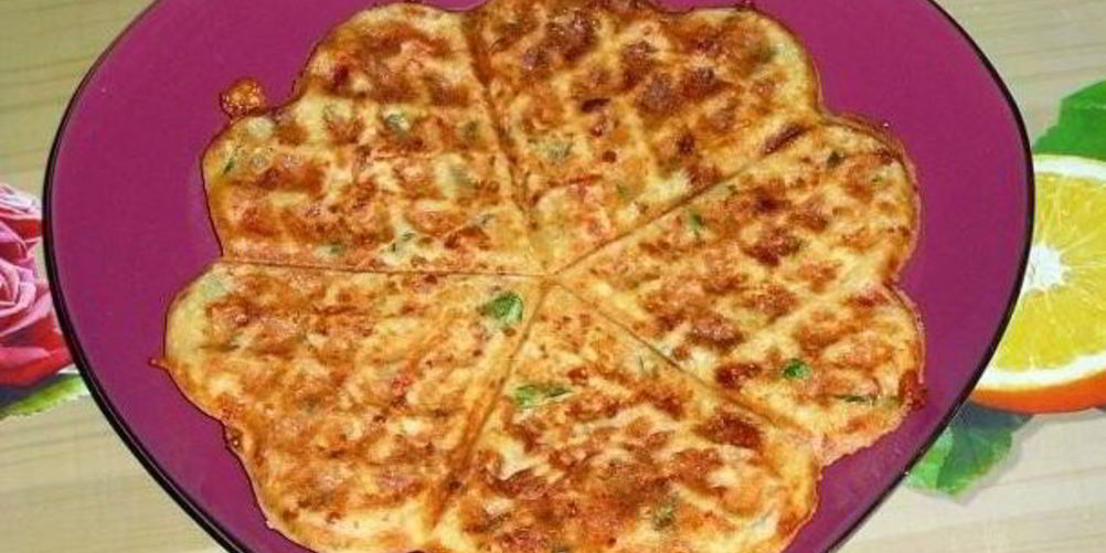 Как приготовить сырные вафли