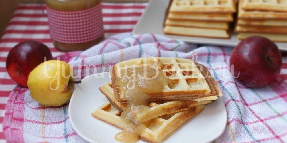 Как приготовить толстые вафли гофры