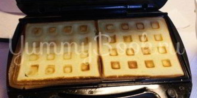 Рецепт толстых вафель гофры