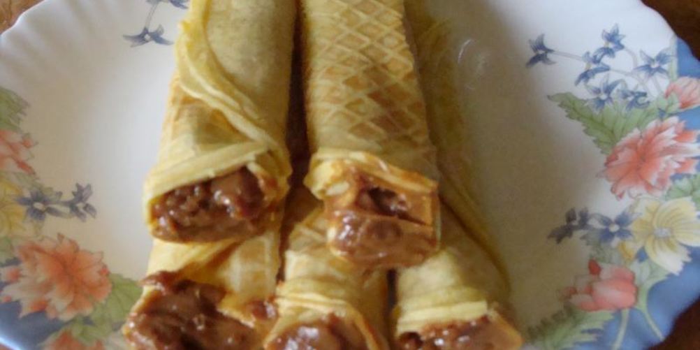 Как приготовить трубочки со сгущенкой