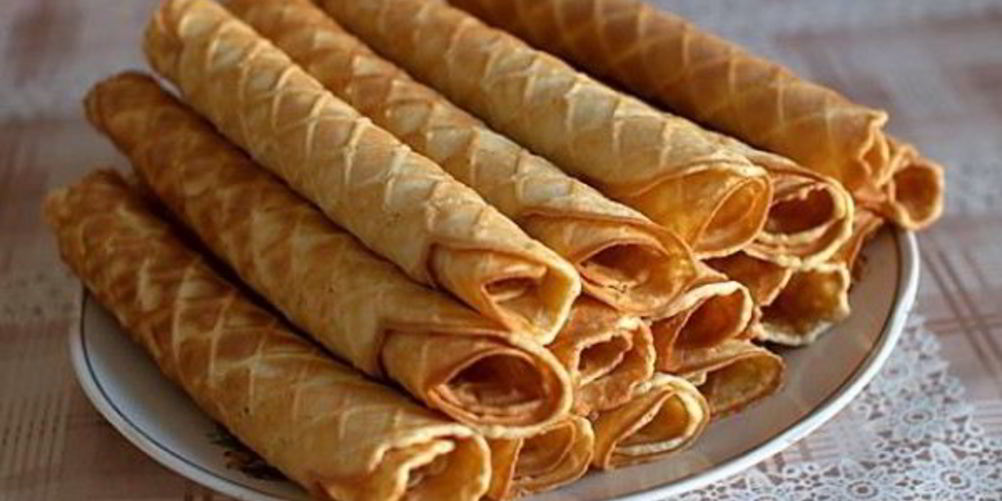 Как приготовить вафельные трубочки без вафельницы