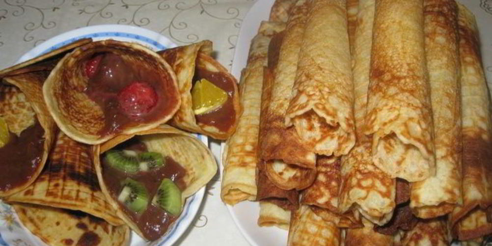 Как приготовить вафельные трубочки с кремом нутелла