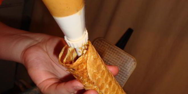 Рецепт вафельных трубочек