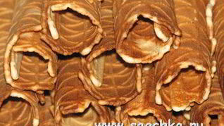 Рецепт Вафель из марципана