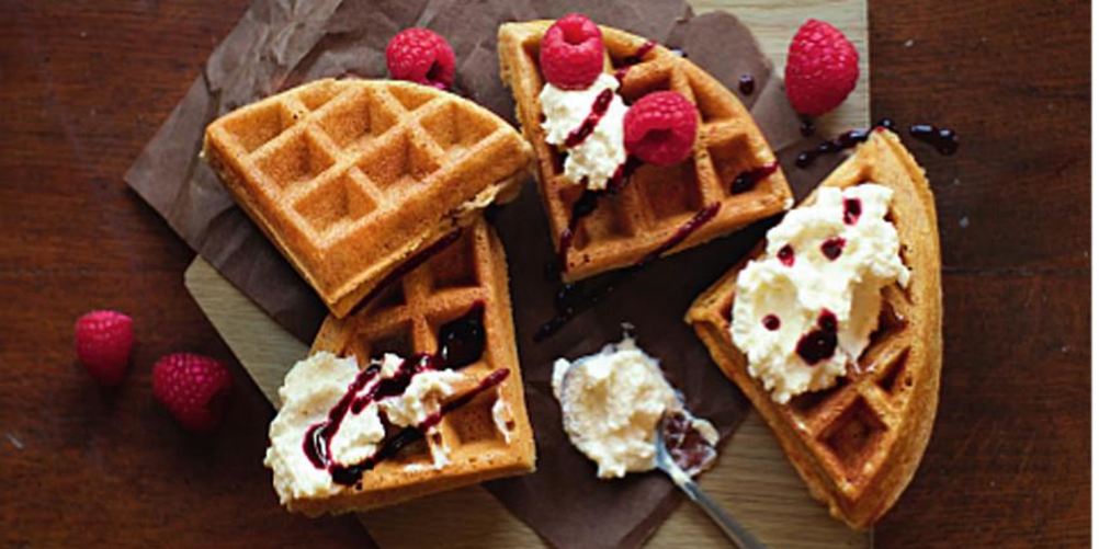 Как приготовить вафли из полбы