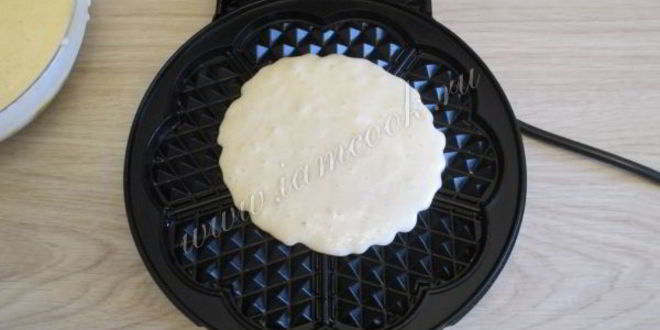 Рецепт вафель льежских бездрожжевых