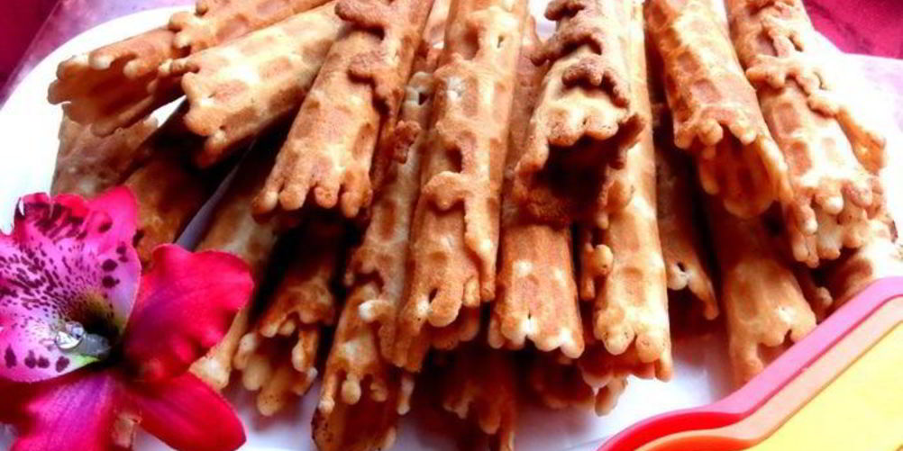 Как приготовить вафли на рисовой муке хрустящие
