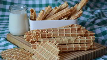 Рецепт Вафель родом из детства