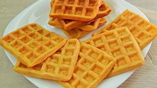 Рецепт Вафель с абрикосом