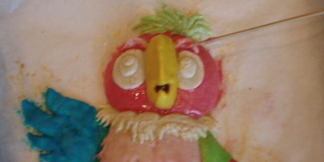 Рецепт выпечки из пресного теста попугай кеша