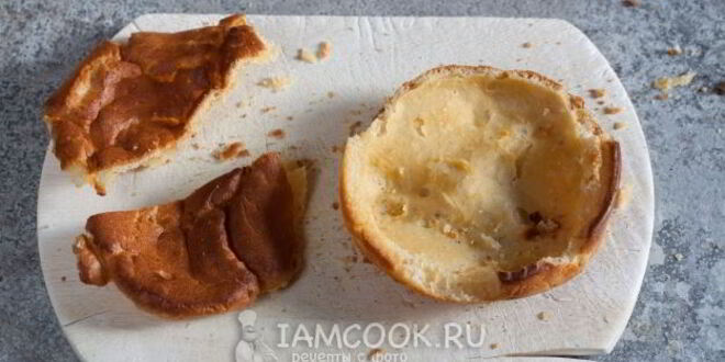 Рецепт больших эклеров с фруктами