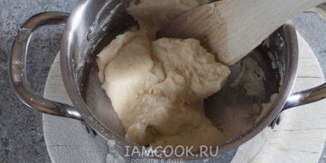 Рецепт больших эклеров с фруктами