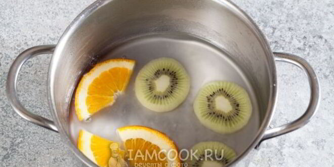 Рецепт больших эклеров с фруктами