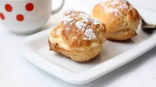 Рецепт Домашних эклеров с ванильным кремом